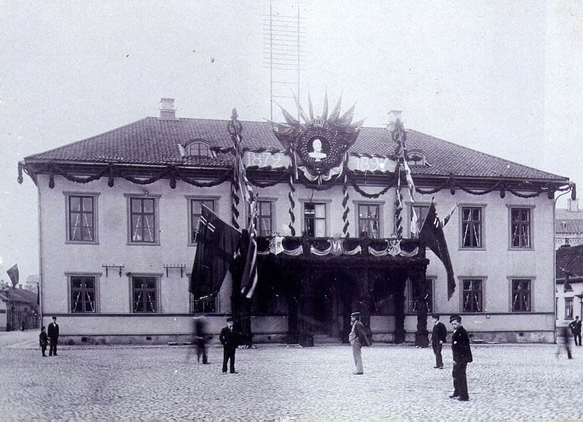 Rådhuset år 1897.