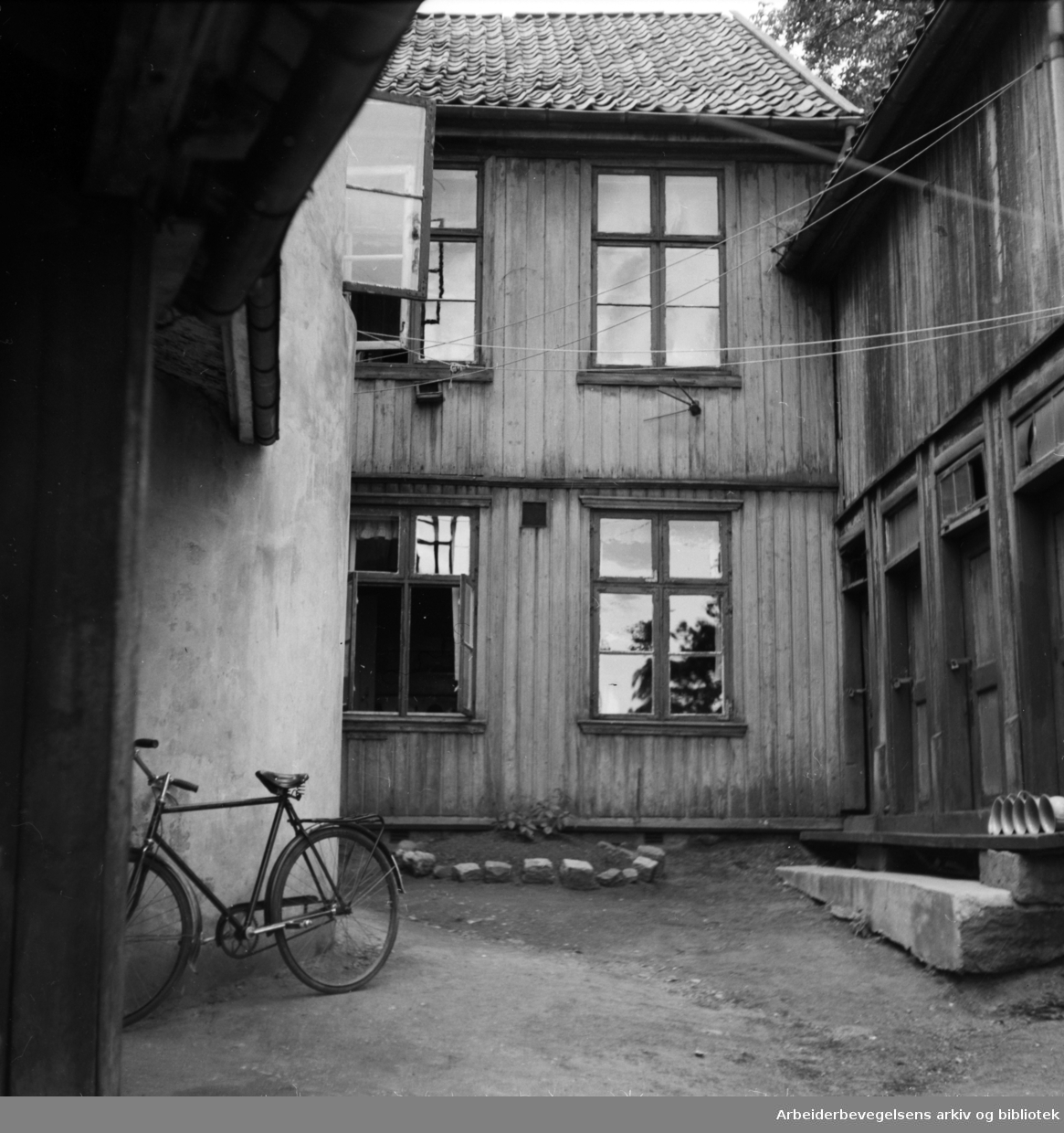 Hammersborg daghjem, Damstredet 1. Juni 1948