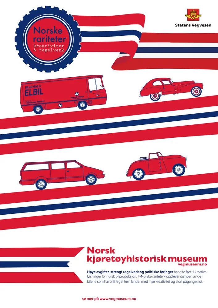 Plakat til Norske rariteter.