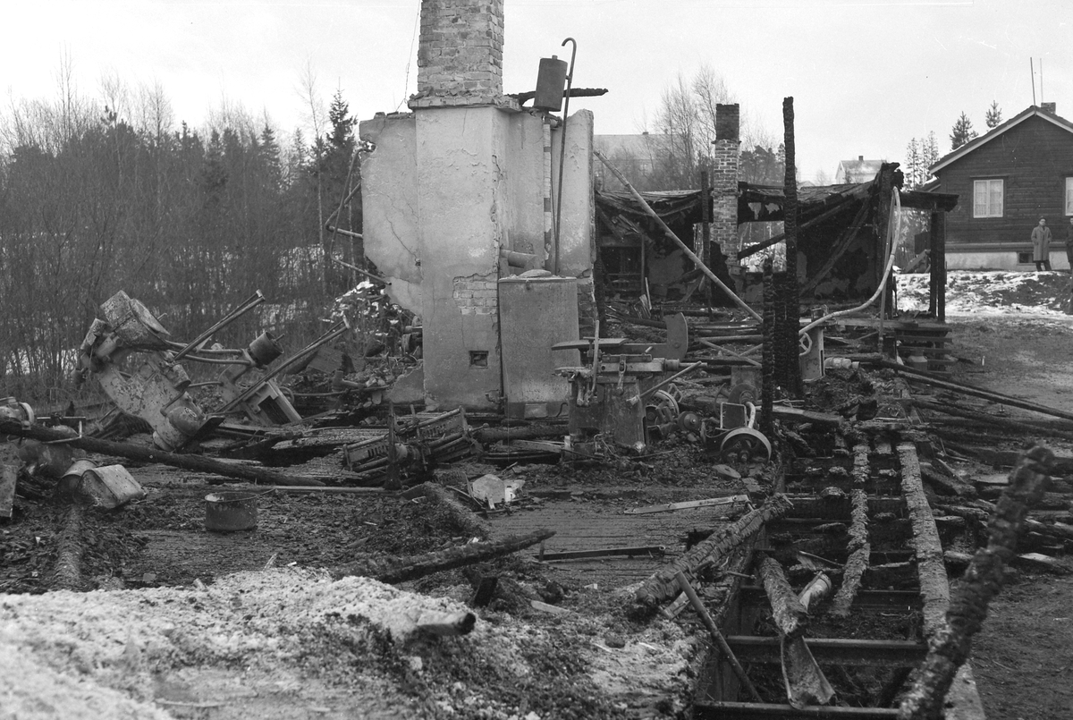 Heimdal Møbel- og Trevarefabrikk, brann