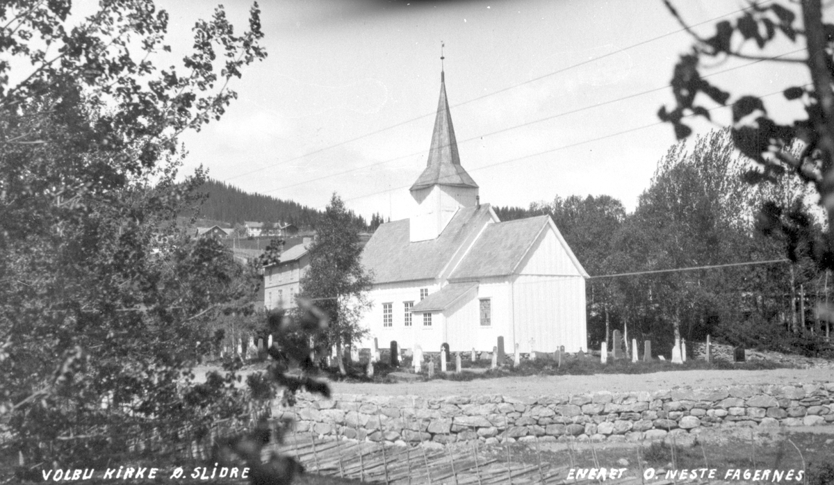 Volbu kyrkje, Øystre Slidre frå 1831.