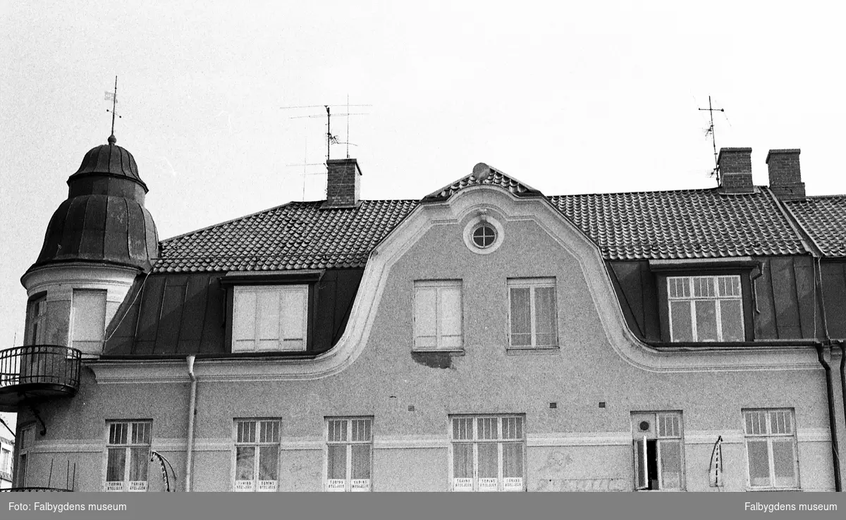 Byggnadsinventering 1972. Boktryckaren från Stora torget.