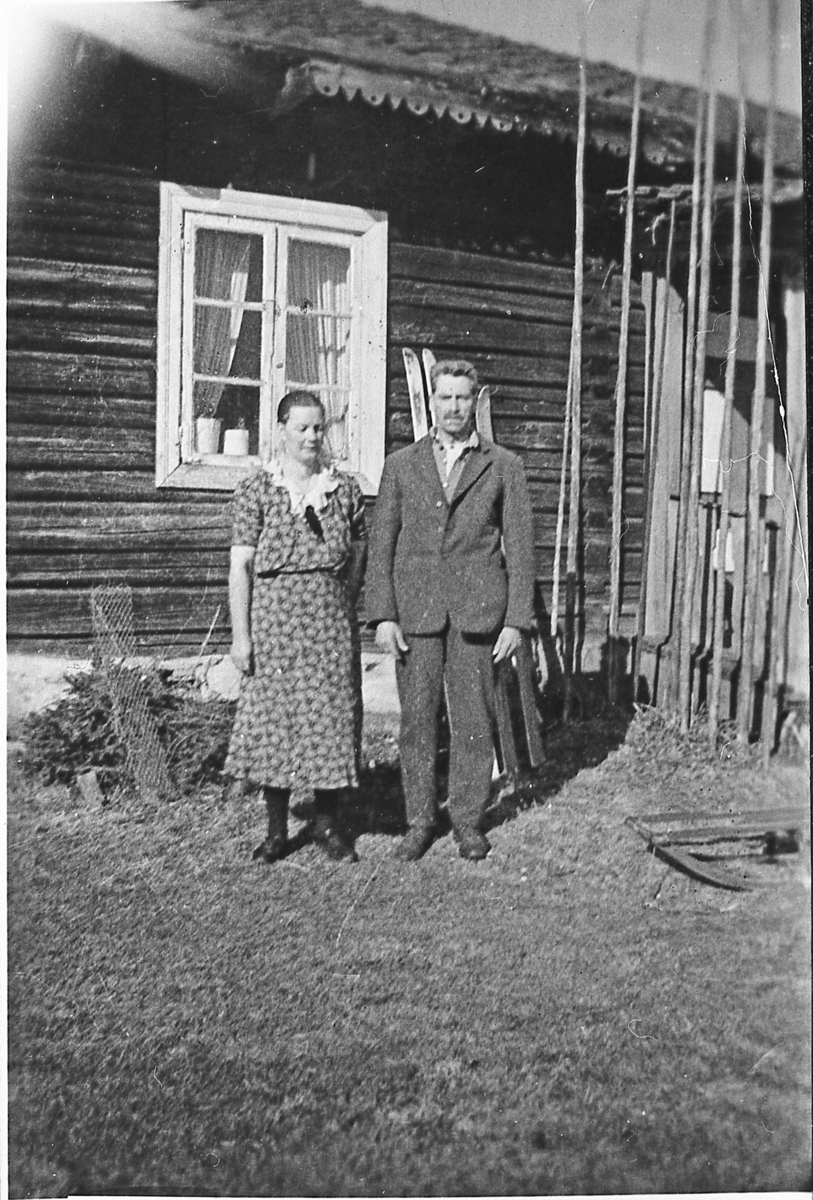 Asle og Kjersti Hagens sølvbryllup i 1945.