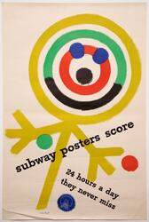 Subway Posters Score [Reklameplakat]