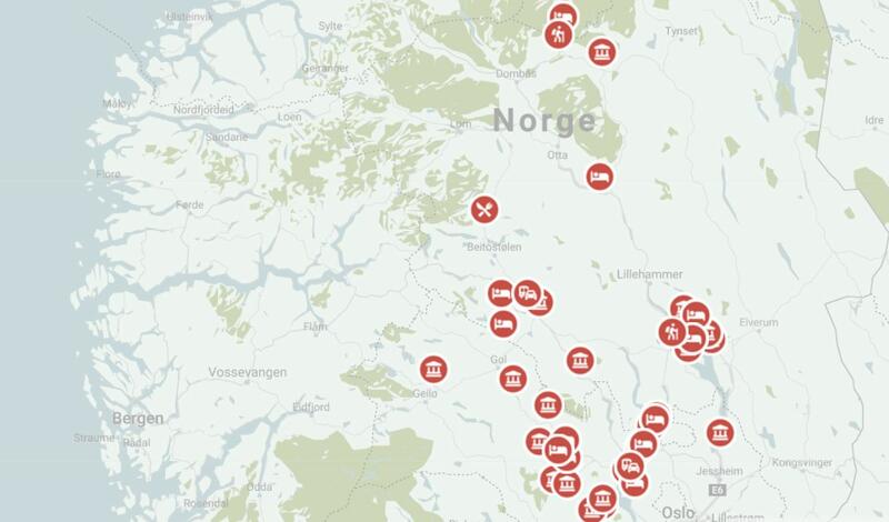 Innlandets perler er destinasjoner mellom Oslo og Dovre, mange rundt Mjøsa.