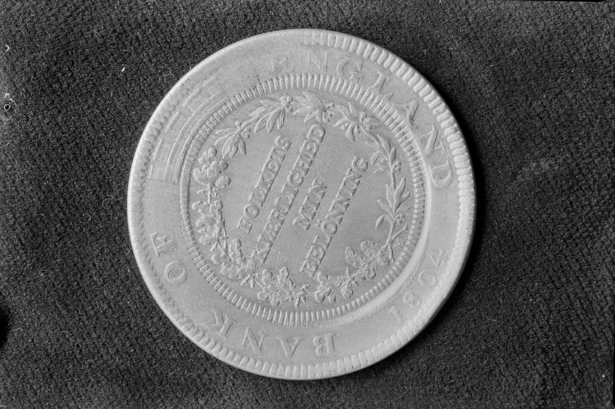 Mynt ved Det Kongelige Norske Videnskabers Selskab DKNVS
