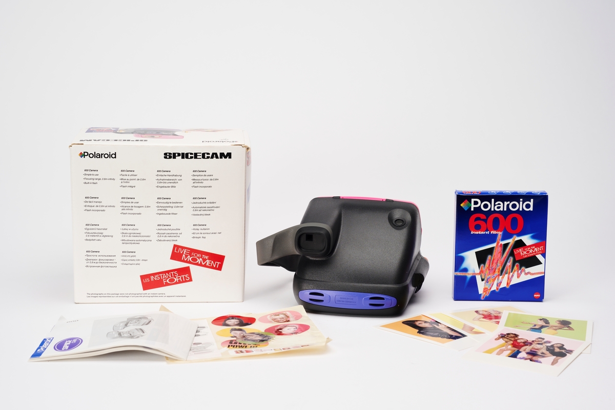 Spicecam er et instant kamera fra 1990-tallet, frontet av den da kjente pop-gruppen Spice Girls, i et forsøk på å nå et yngre marked. Kameraet er produsert av Polaroid for 600 film. Det medfølger bruksanvisning, en film og bilder av jentegruppen, i original emballasje.