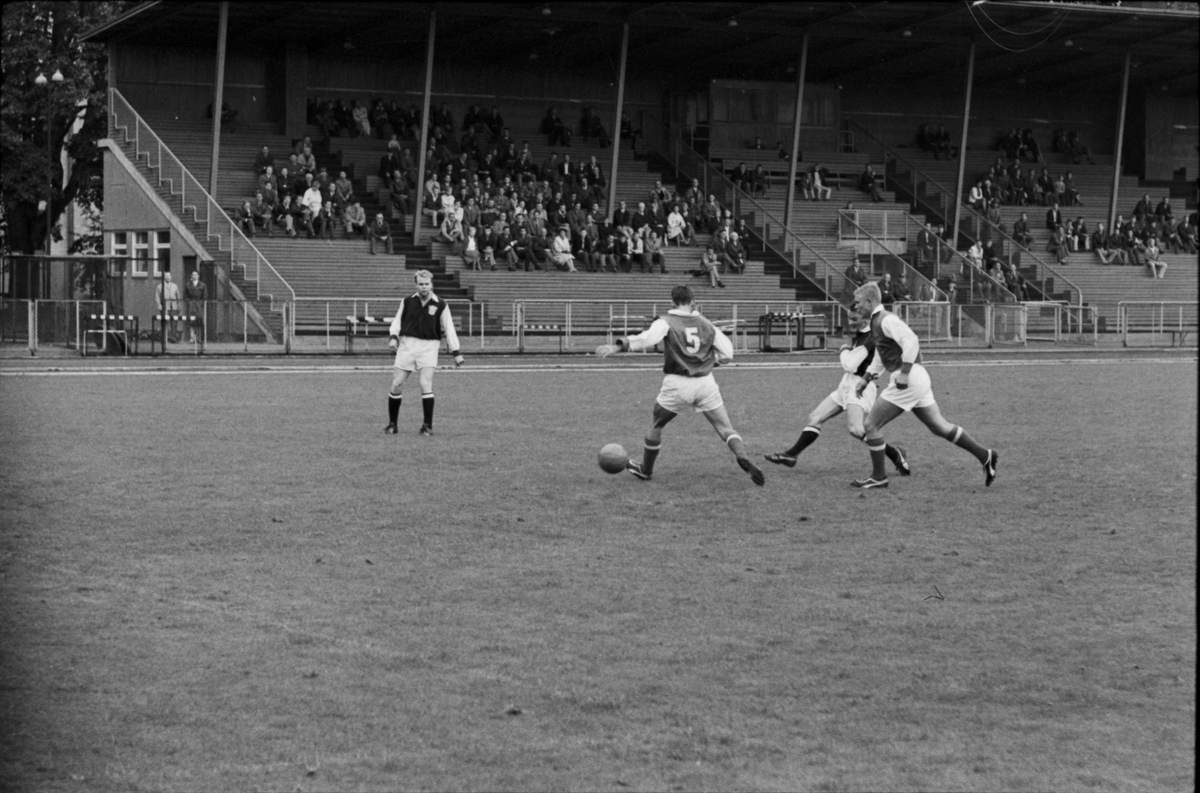Fotbollsmatch, Uppsala 1963