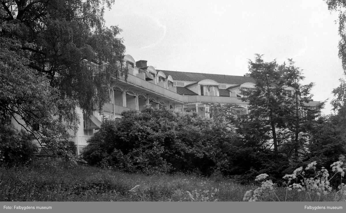 Byggnadsinventering 1972. Mössebergsparken, vintersanatoriet från S.