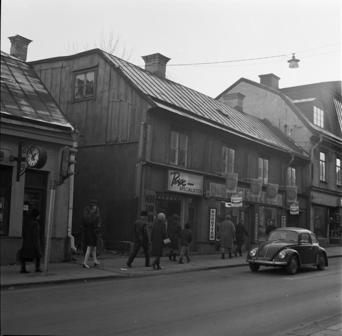 Hus A, tomt 12, Vaksalagatan 11, kvarteret Sala, Uppsala 1968