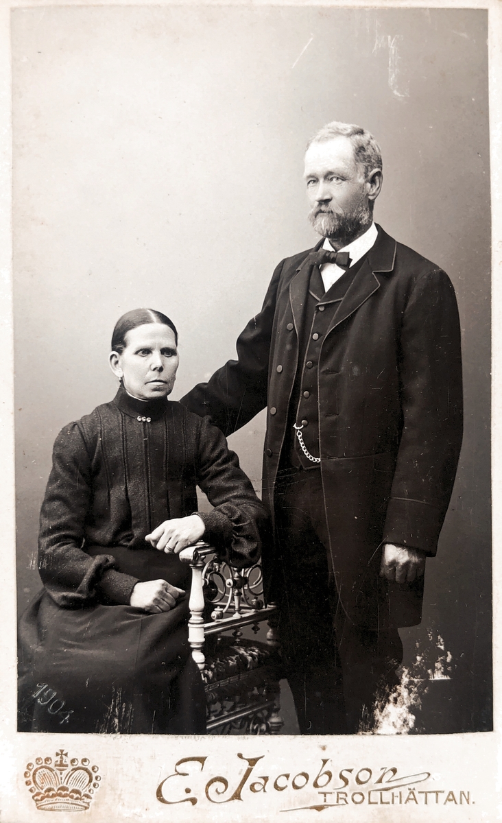 Trollhättan. Kristina och Bernhard Pettersson