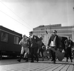 Påskeutfart på Østbanen. April 1963.