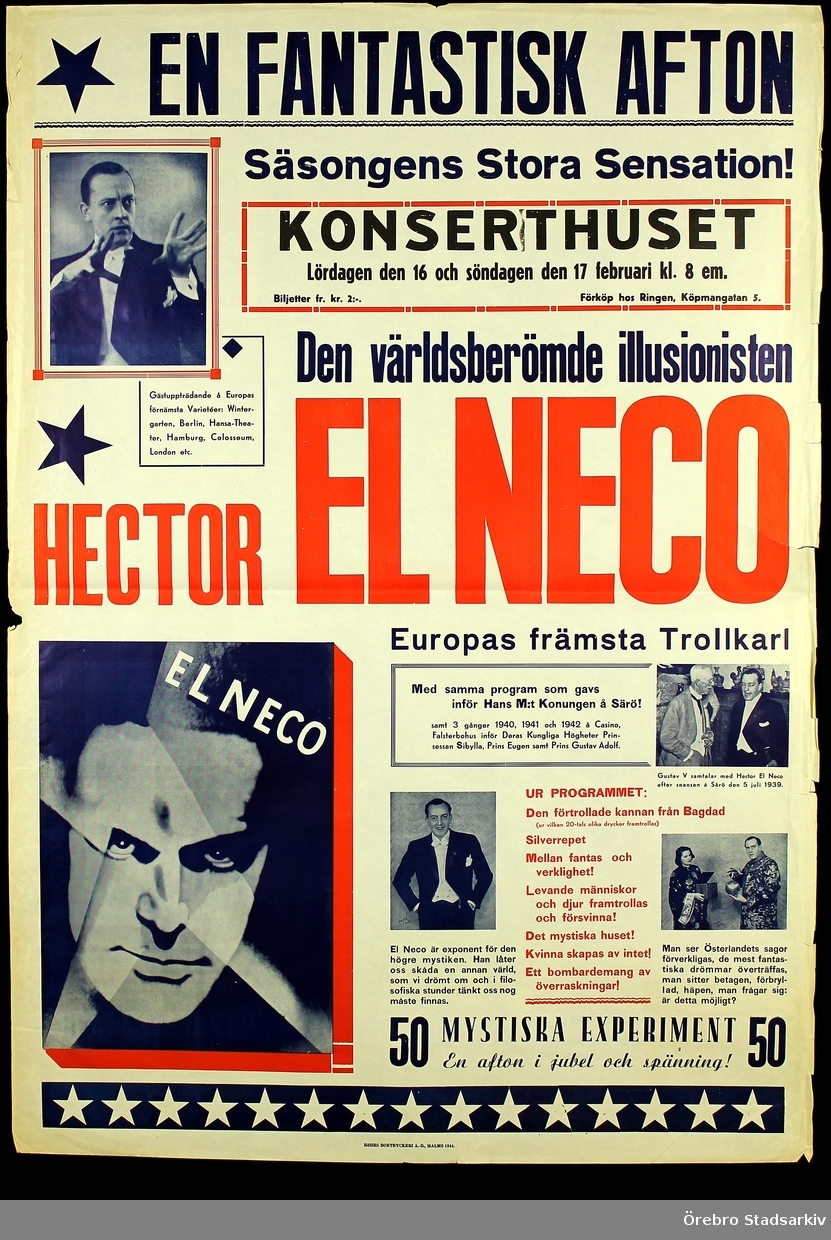 Illusionist Hector El Neco