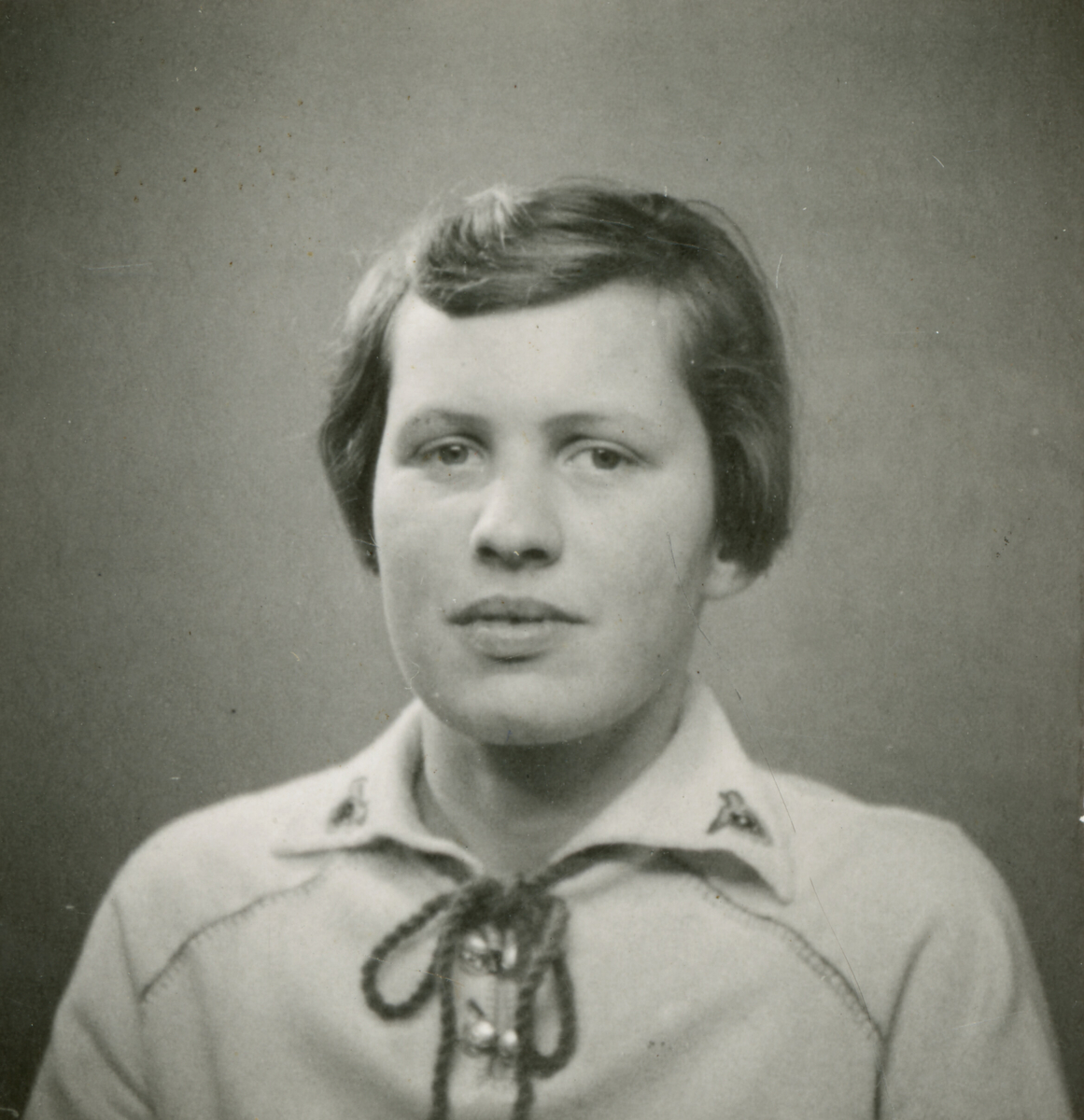 Ungdomsfoto av Marit Valen Li.