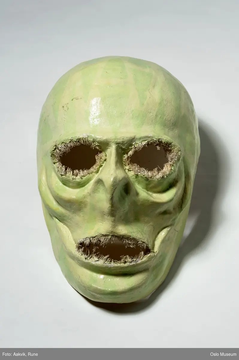 Gul/grønn maske