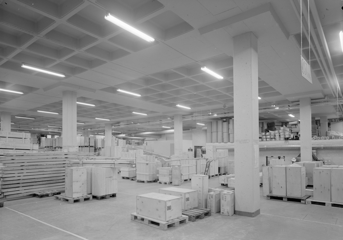 Arkitekturfoto av Elektrisk Bureaus fabrikk på Billingstad i Asker.