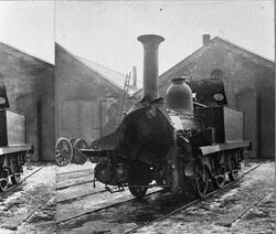 Statsbanernes lokomotivtype 1 Nr. 14, levert av Robert Steph