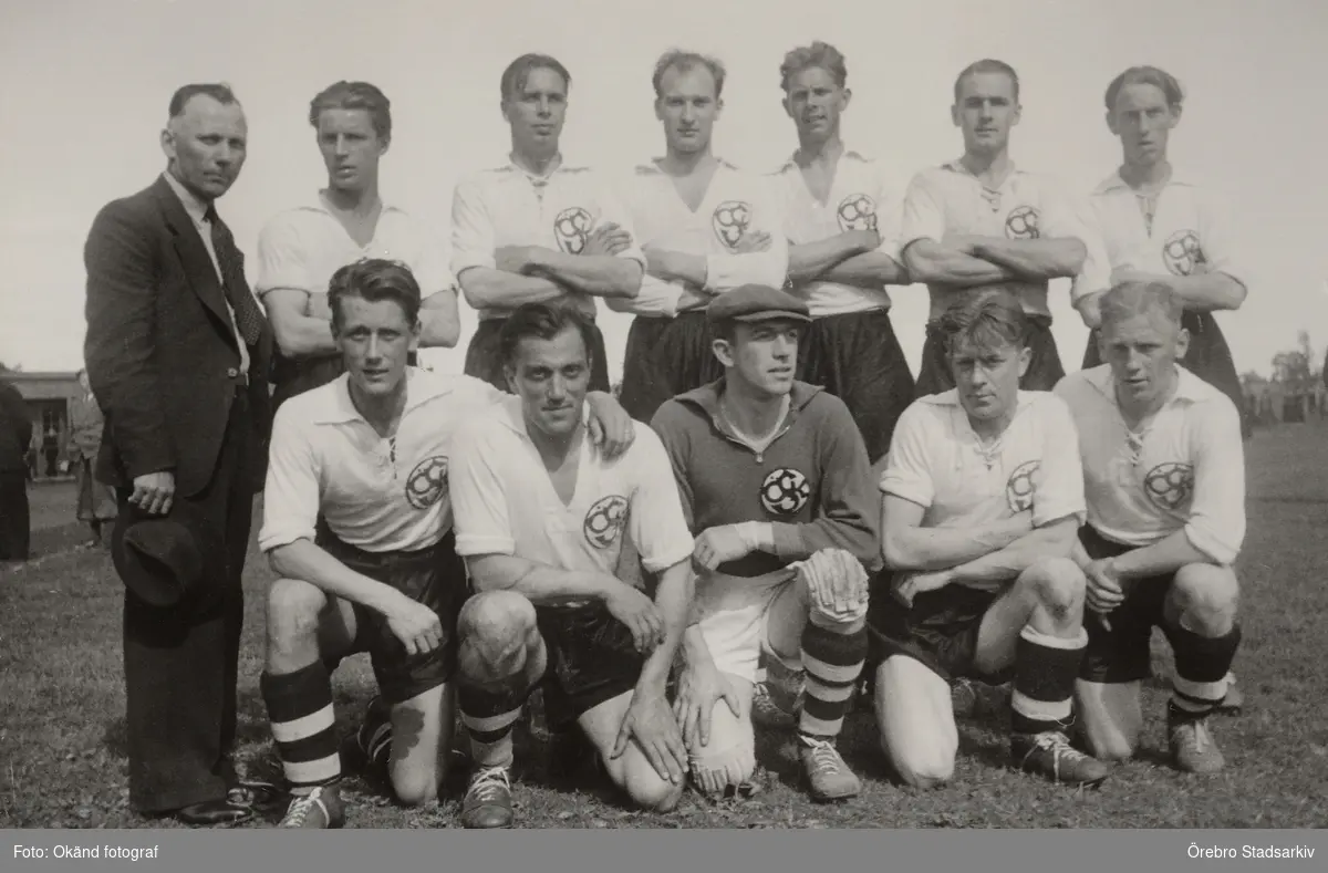 Fotbollslag

Stående: längst till höger: Gösta Malm