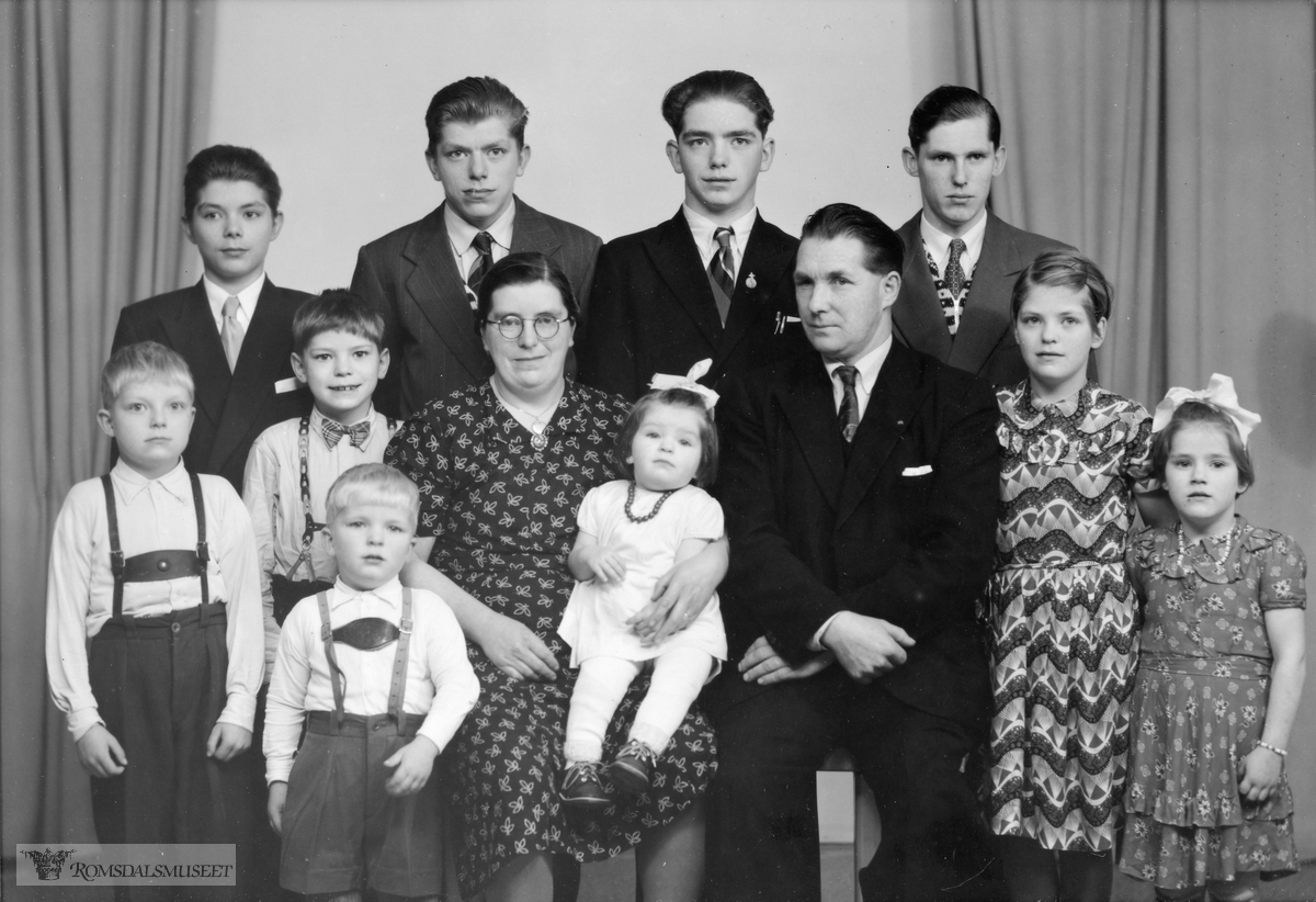 Sødahl 56.Familien Vold på Sauset, Måndalen.