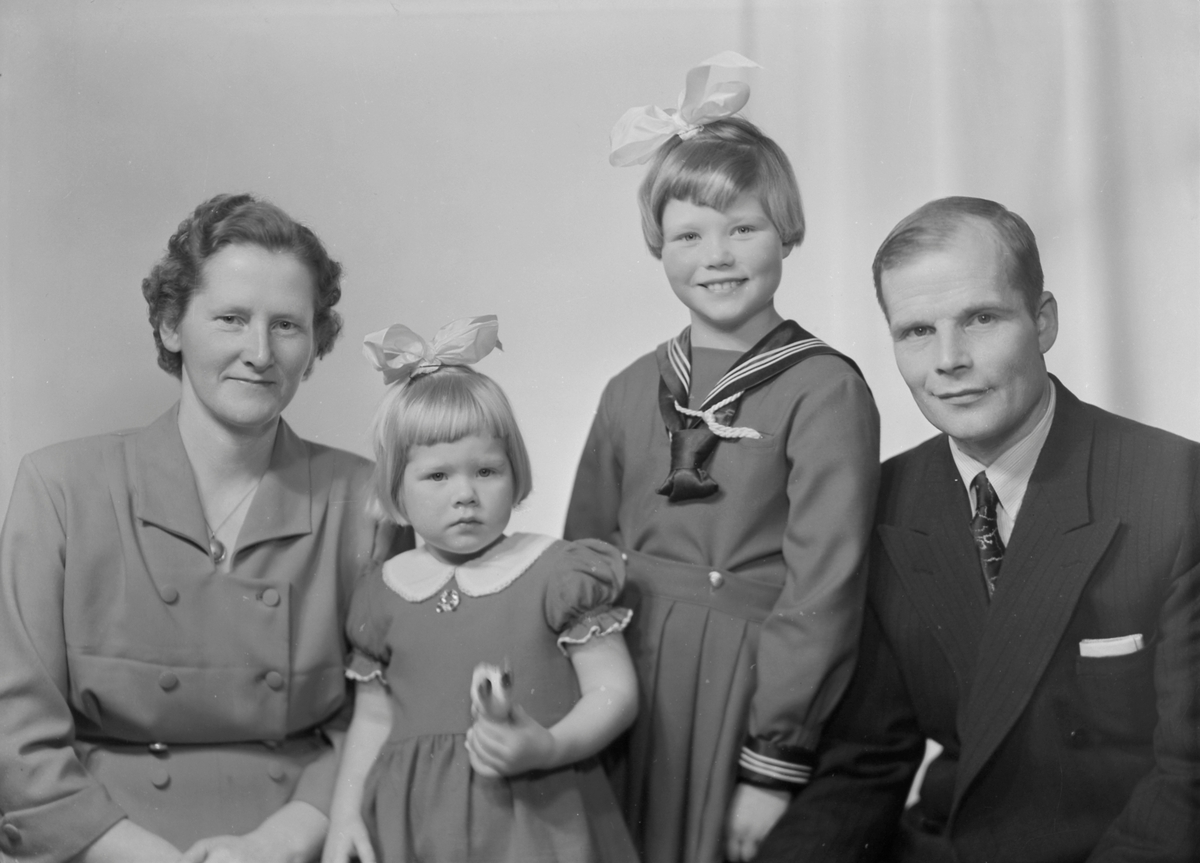 Arnold Tranås med familie
