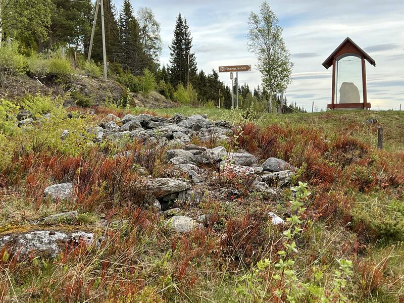 Gravrøys og vernebygg