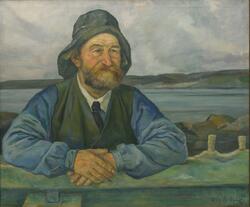Skipper Johnstad [Maleri]