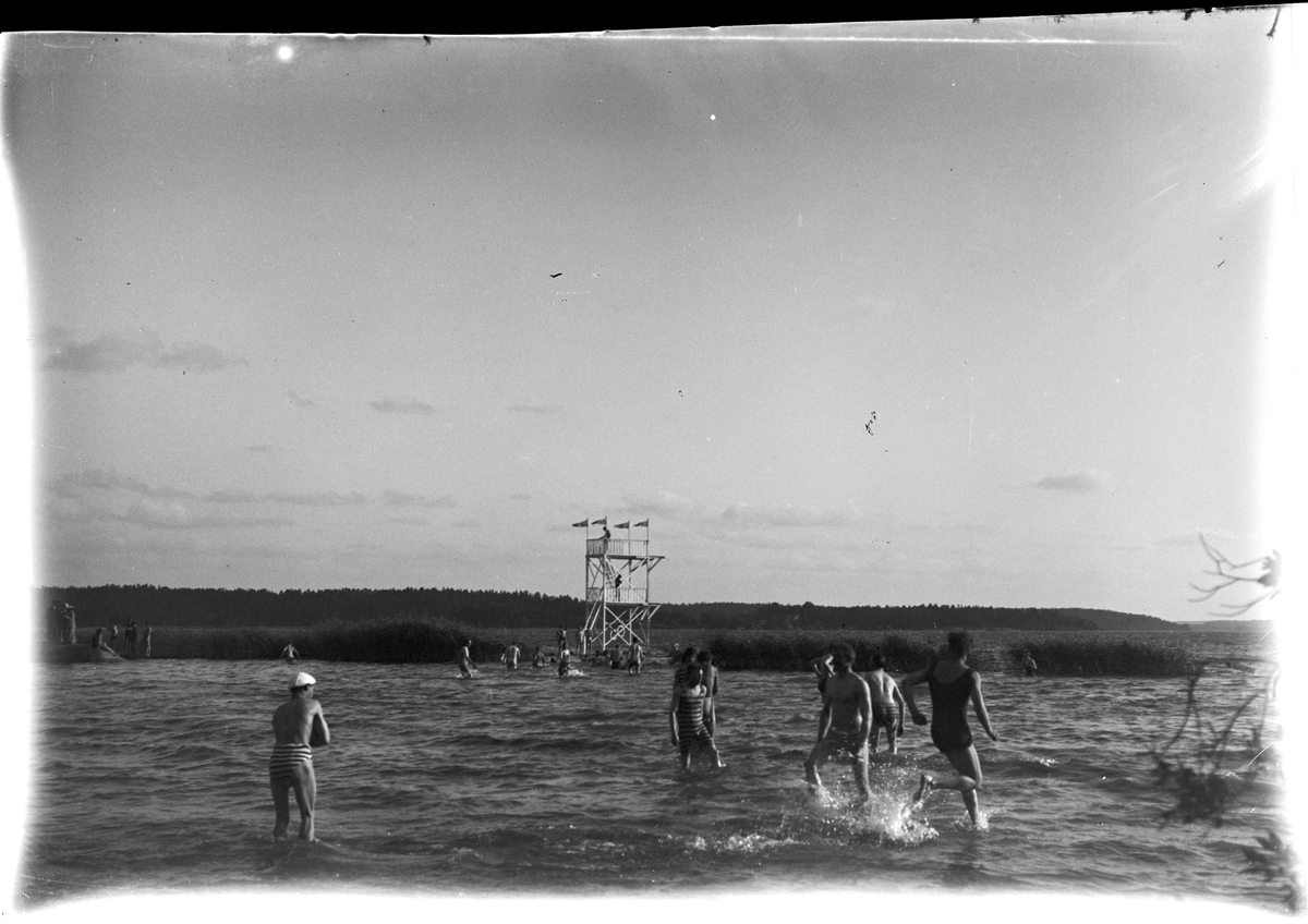 Bad i havet vid Kullen, Skåne