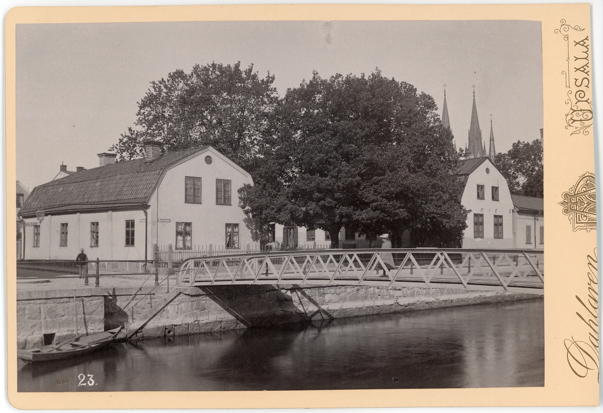 Kabinettsfotografi - Västgötaspången, Uppsala 1891