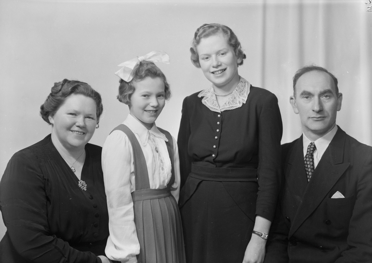 Gustav Dypvik med familie
