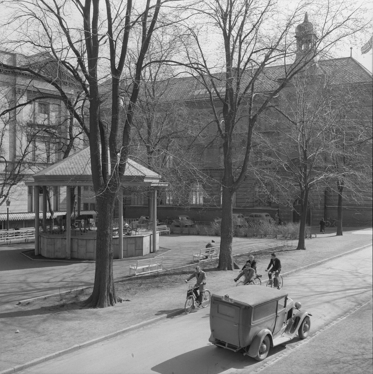 Janitsjaren sommerrestaurant i parken ved Frimurerlogen