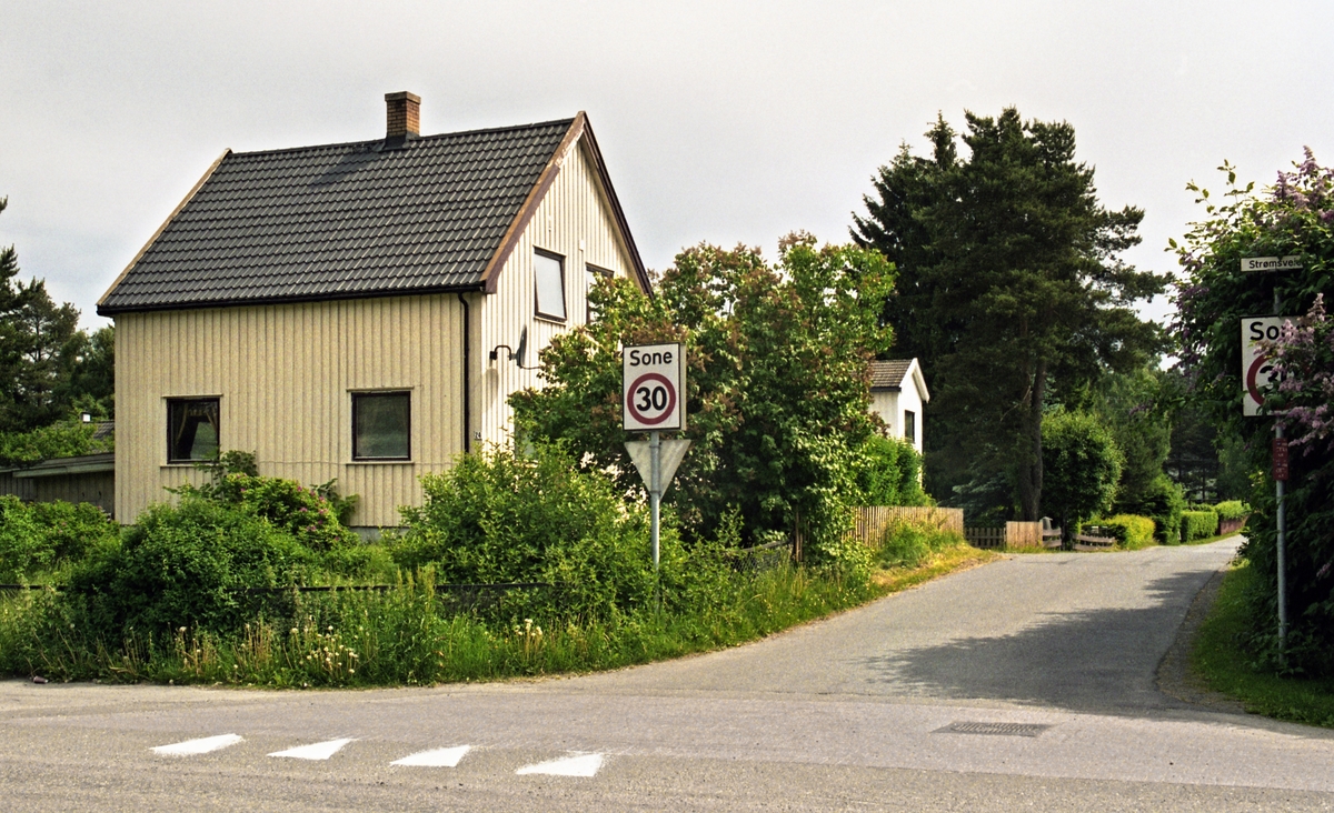 Hus i Strømsveien. Adresse Strømsveien 24.