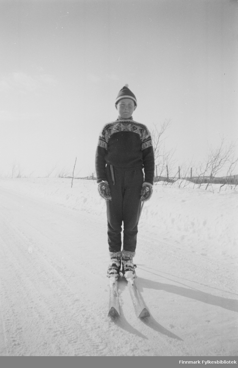  Kjell Sture Betten. Skiløper på 1960-tallet.