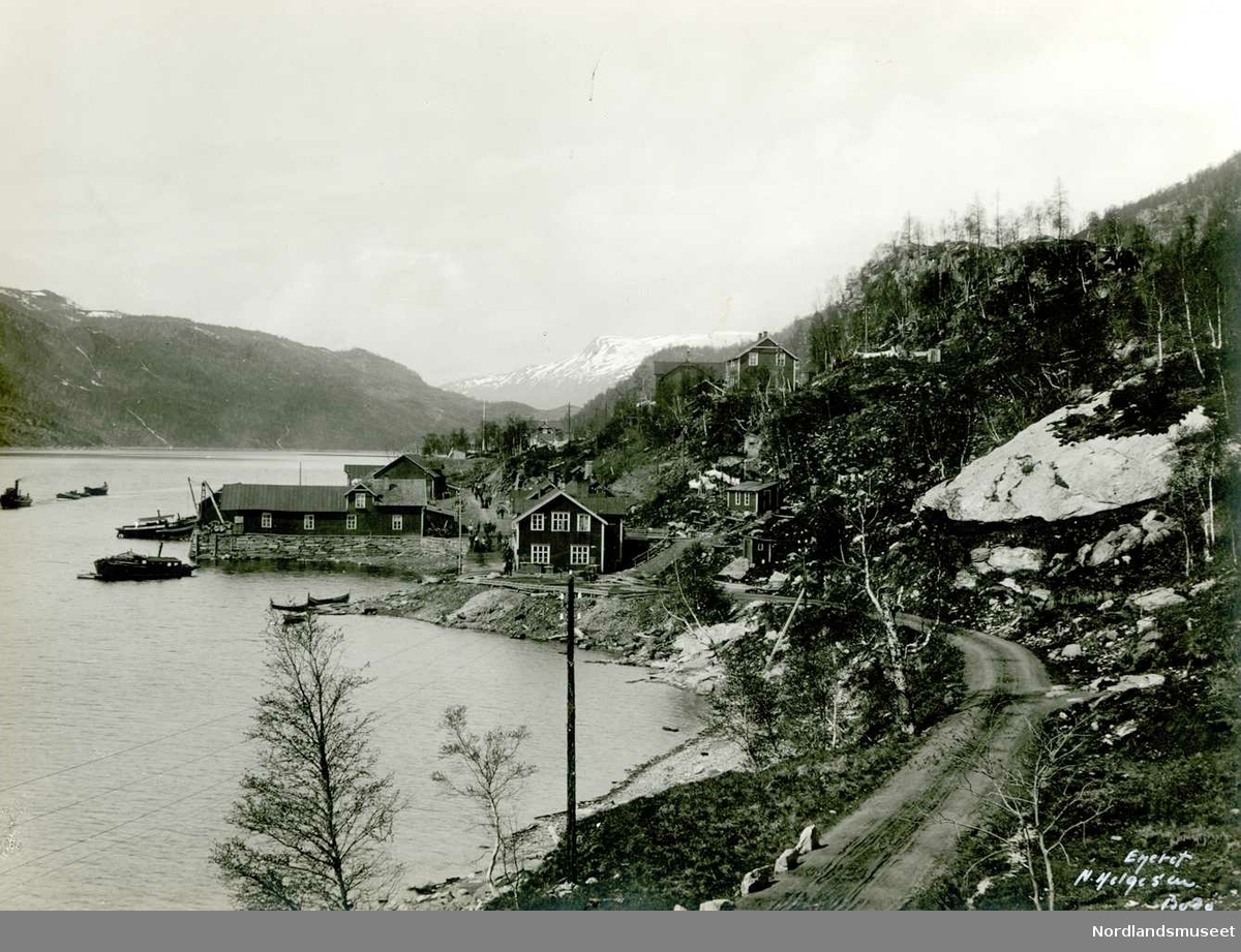 Furulund. 
Den østre delen fra ca 1901. 

Foto N. Helgesen, Bodø.