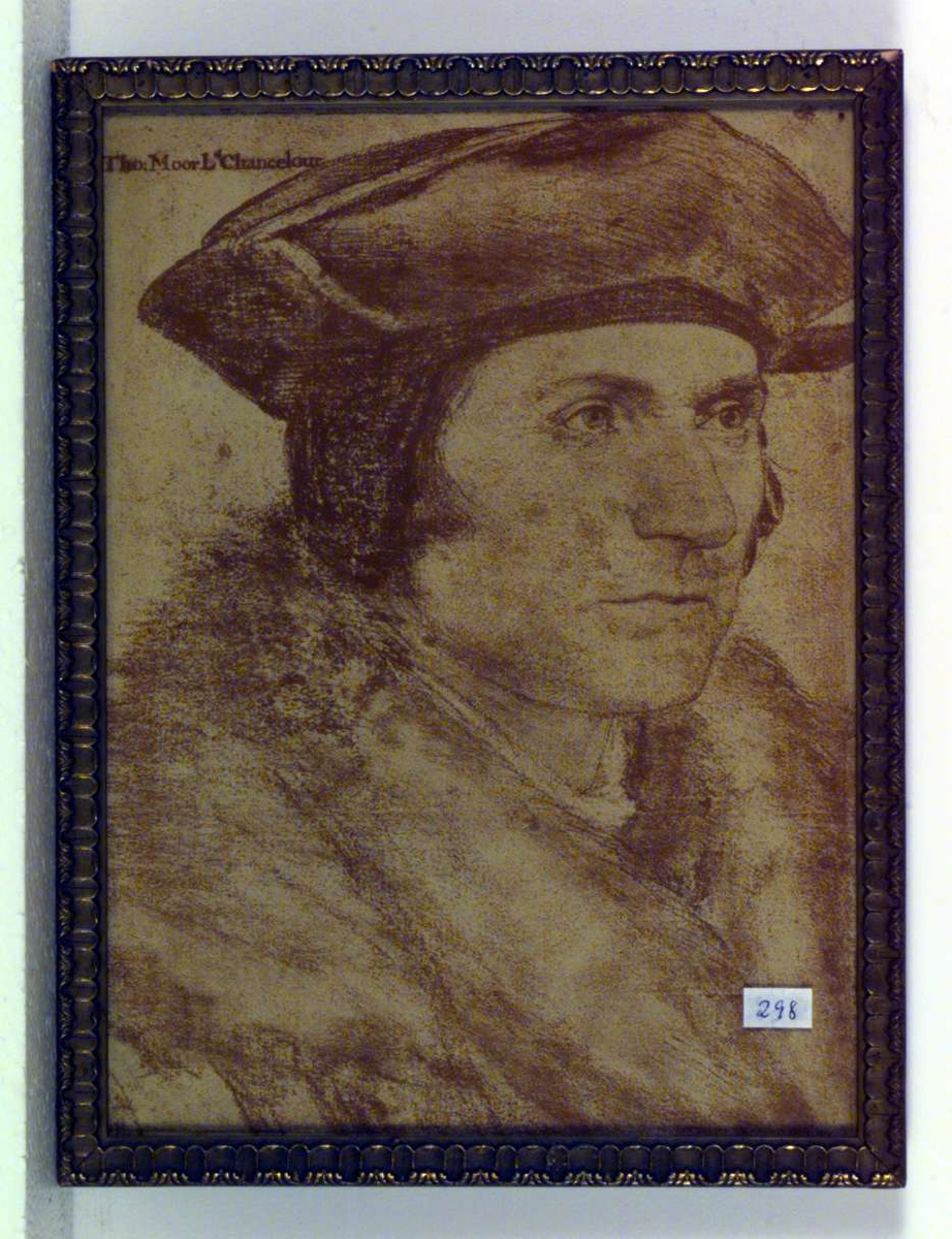 Portrett av Thomas More(1478-1535), britisk statsmann og forfatter.