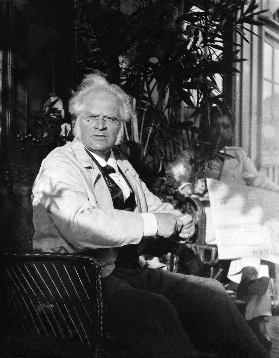 Fotomontasje i svart/hvitt rammet inn med glass og enkel trelist. Amatørbilder.