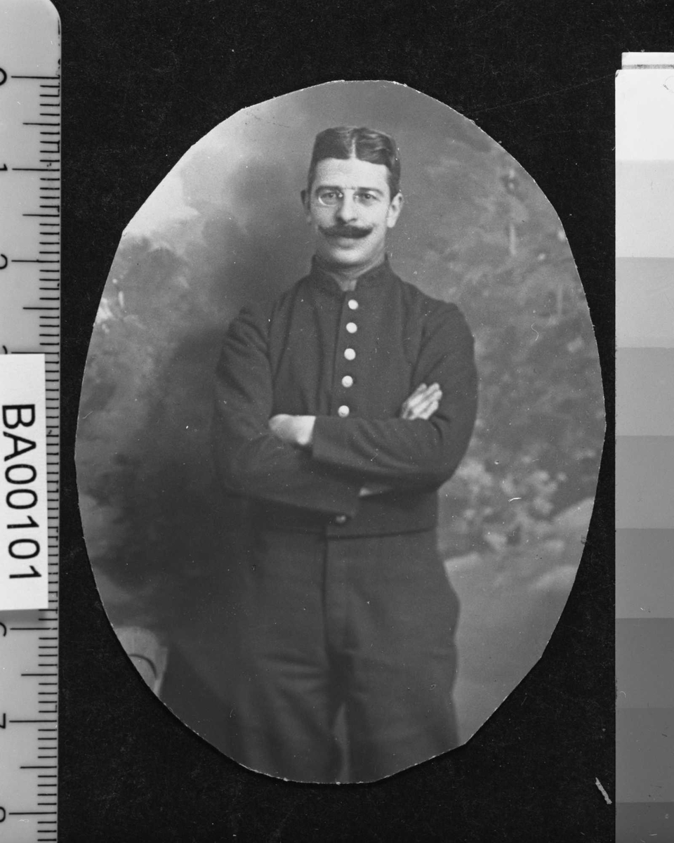 Georges Sautreau, uniform,