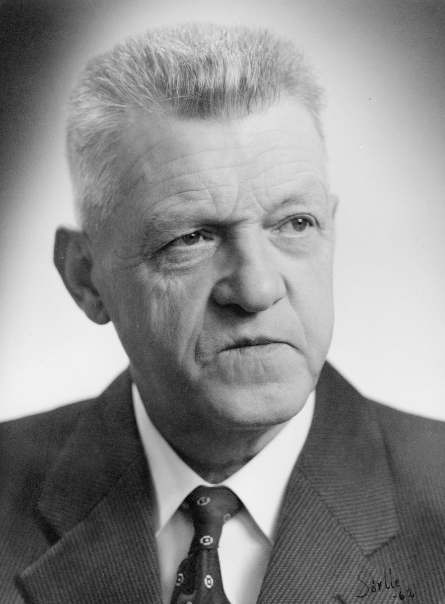 postmester, Vaagnes Ole Johan, portrett