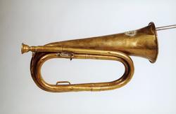 Postmuseet, gjenstander, posthorn, trompettype, lenke.