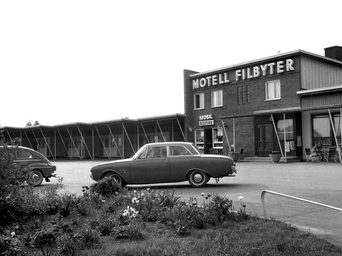 Motell Filbyter i Tallboda, 1964.