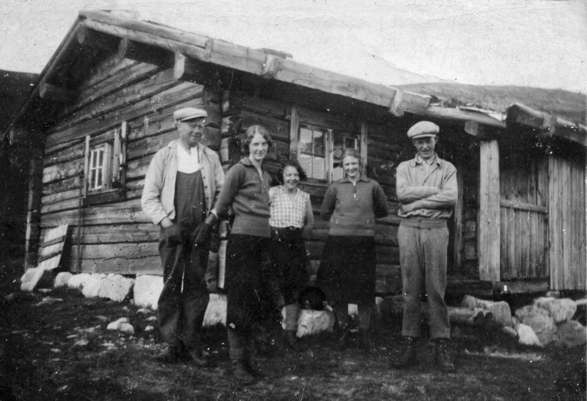 Lindeburoe, Lifjell, juli 1932
