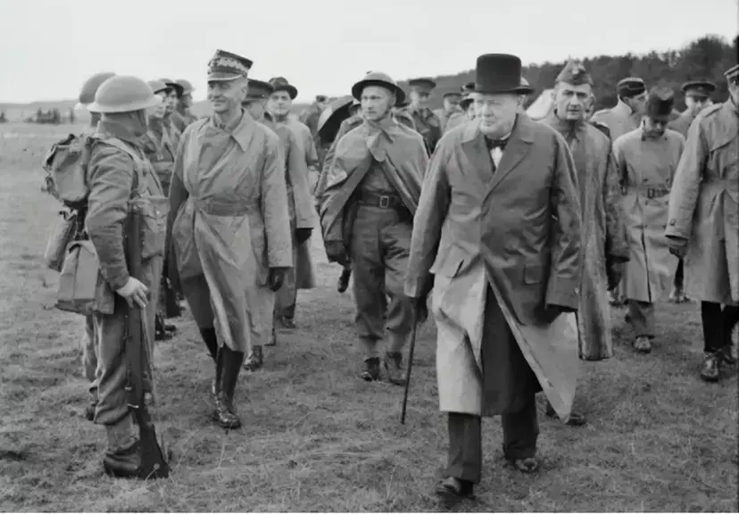 Winston Churchill. Foto: Imperial War Museum