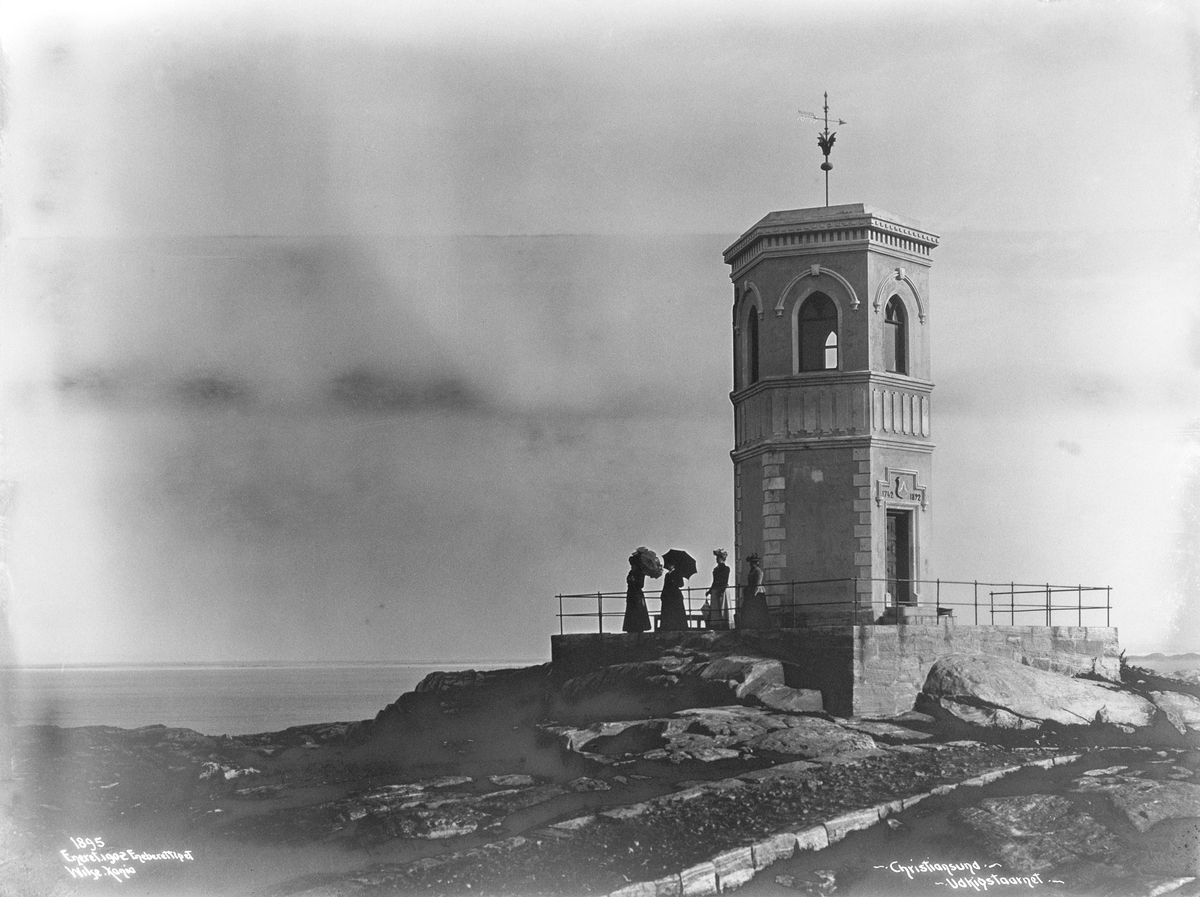 Kristiansund - utsiktstårn 25.sept. 1902