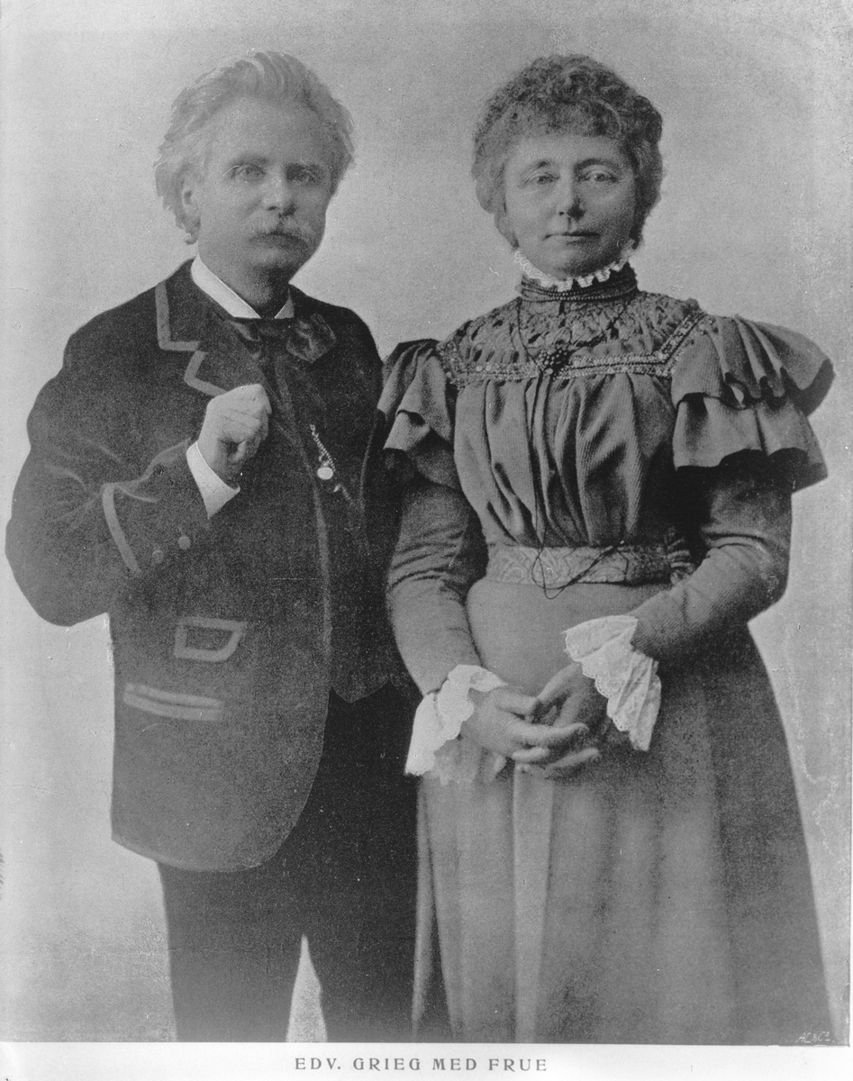 Nina og Edvard Grieg