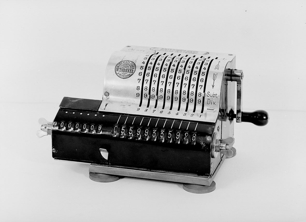 Räknemaskin - Tekniska museet / DigitaltMuseum