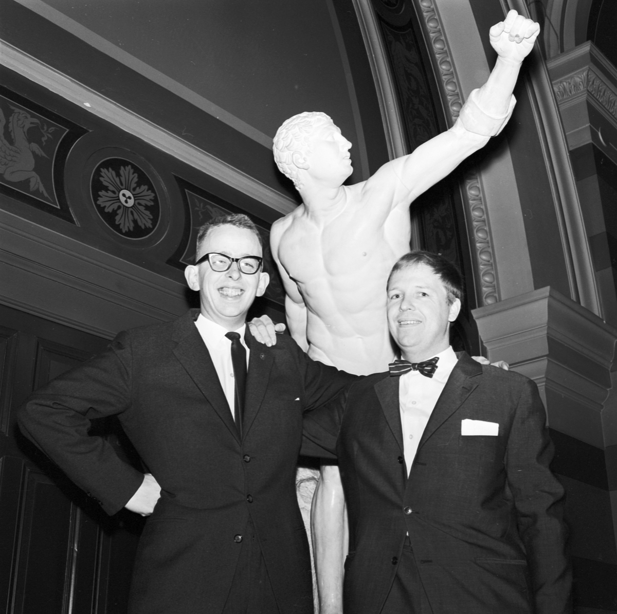 Studentkårens kandidater eniga om det mesta, Uppsala 1963 ...