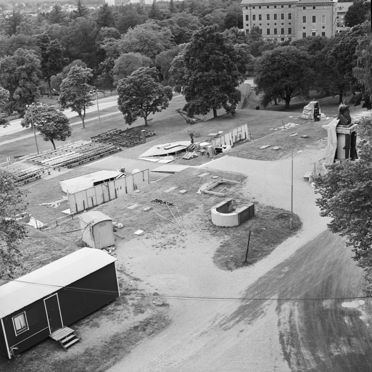 Slottsspelen bör fortsätta, Uppsala 1962