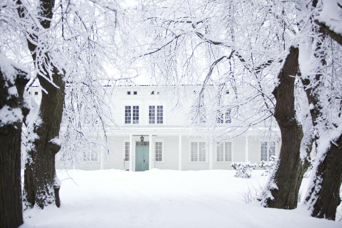 Linderud gård om vinteren (Foto/Photo)