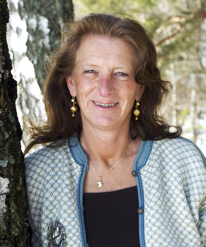 Portrait of Liv Andersen, 1956 - 2013.