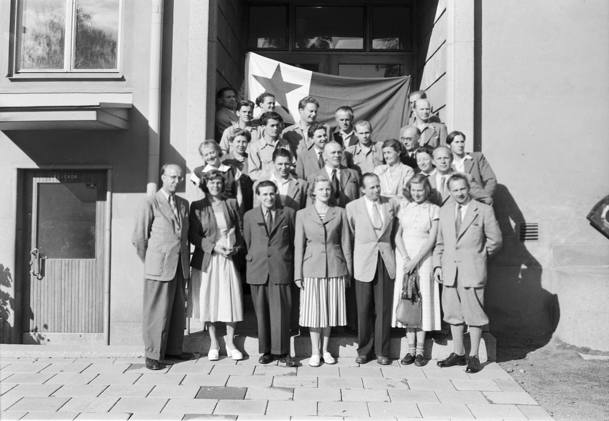 Esperantokurs, Uppsala 1950