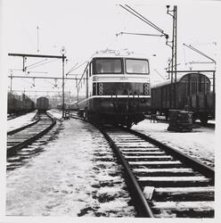 Elektrisk lokomotiv El 15 2191 ved leveranse fra Thunes Mek.